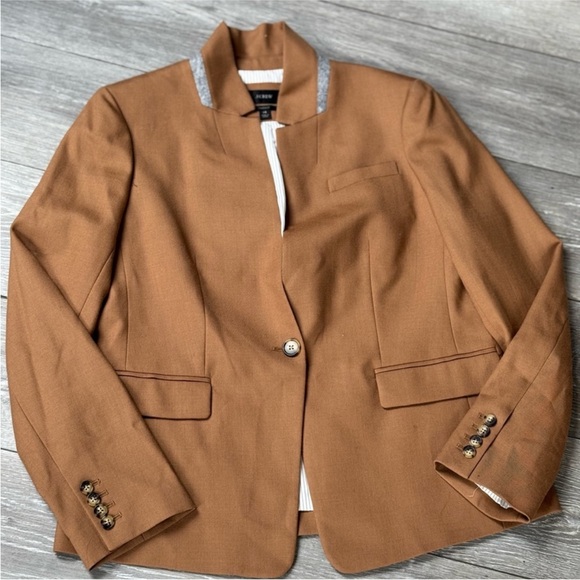 J.Crew Regent Coat in Camel – Sizes 2 Tall, 4, 6 - Picture 4 of 12